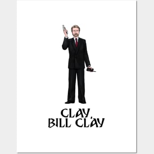 Clay, Bill Clay Posters and Art